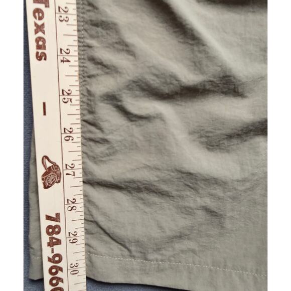 REI Cargo Pants Mens Size 37x30 Hiking Camping Outdoor Travel Utility Tan Work - Picture 6 of 12